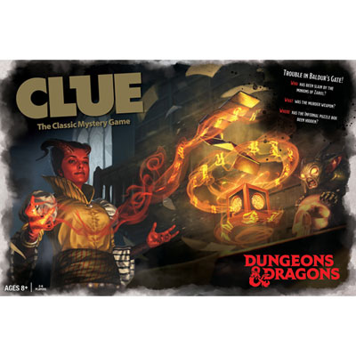 Image of Clue: Dungeons & Dragons Board Game - English