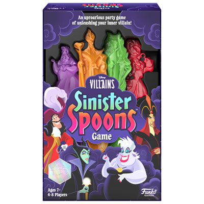 Image of Disney Villians: Sinister Spoons Game - English