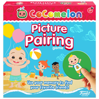 Cocomelon Picture Pairing Card Game - English