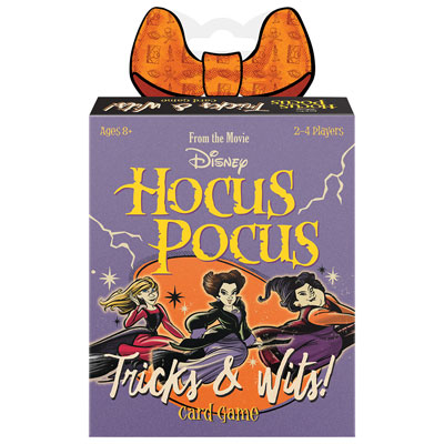 Disney: Hocus Pocus Tricks & Wits Card Game - English