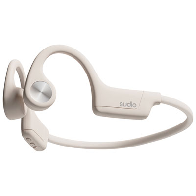 Image of Sudio Audio B2 Bone Conduction Bluetooth Headphones - White