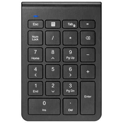 Image of Insignia Full-Size Bluetooth Number Pad - Black - Only at Best Buy