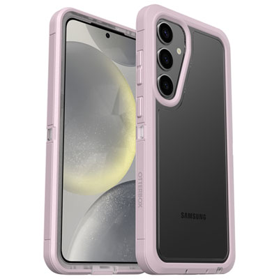 OtterBox Defender XT Fitted Hard Shell Case for Galaxy S24+ (Plus) - Pink/Clear Great Case