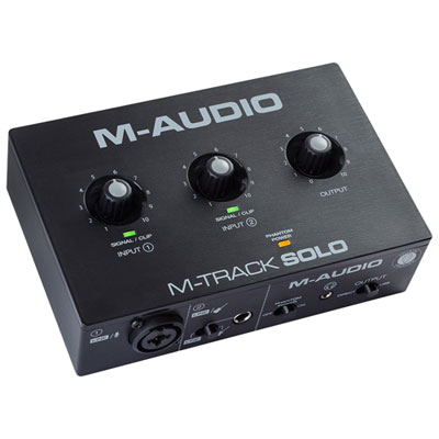 Image of M-Audio M-Track Solo USB Audio Interface (MTRACKSOLOII)