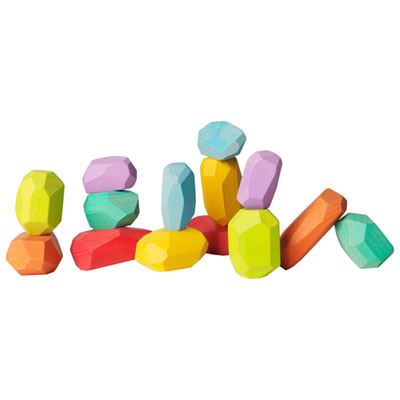 Kinderfeets Stacking Stones - Rainbow