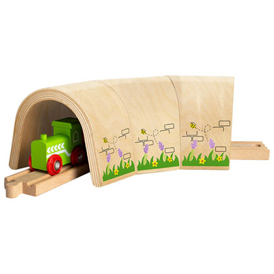 Image of Bigjigs Toys Steam Bent Play Tunnel