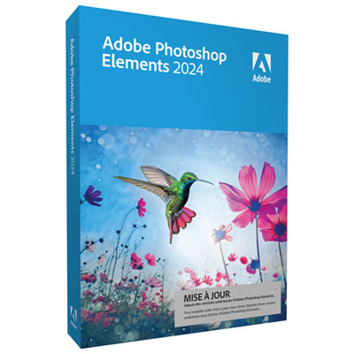 Image of Adobe Photoshop Elements 2024 (PC/Mac) - 1 User - French