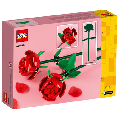 Image of LEGO Flowers: Roses - 120 Pieces (40460)