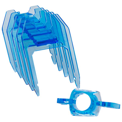 Image of Gel Blaster Barrel Tip & Fin Pack for Gel Blaster Surge - Blue