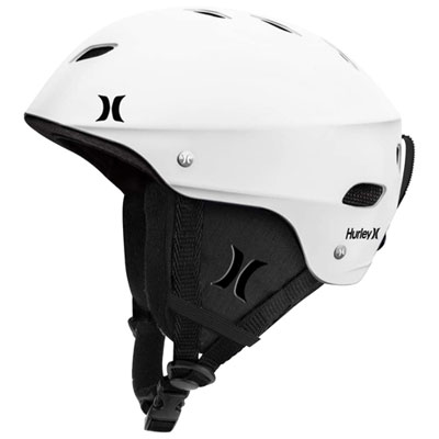 Hurley Adjustable Snow Helmet - Medium - White