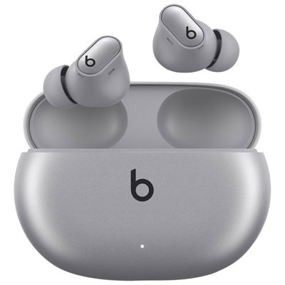 Open Box - Beats By Dr. Dre Studio Buds + In-Ear Noise Cancelling True Wireless Earbuds - Cosmic Silver