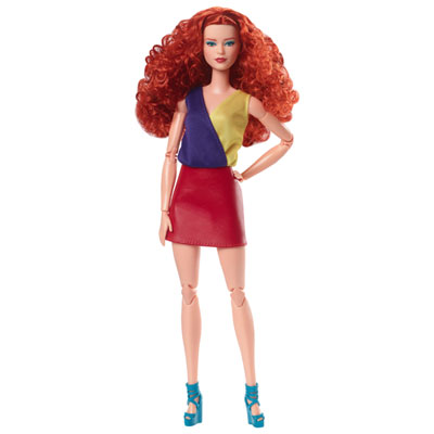 Image of Mattel Barbie Looks Red Hair & Skirt Doll
