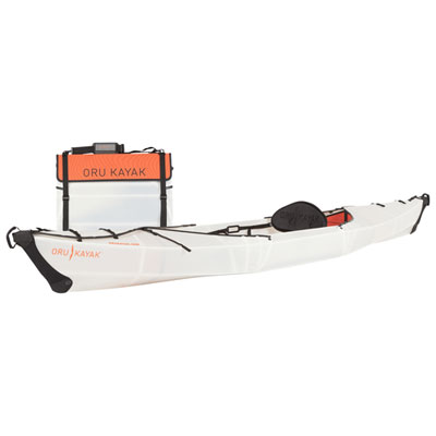 Image of Oru Kayak Beach LT 12 ft. Foldable Kayak with Paddle - White