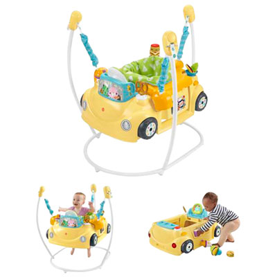 Image of Fisher-Price 2-in-1 Servin' Up Fun Jumperoo Activity Centre