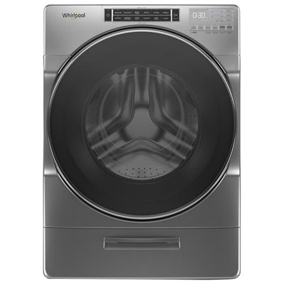 Open Box - Whirlpool 5.8 Cu. Ft. Front Load Washer (WFW8620HC) - Chrome Shadow - Perfect Condition