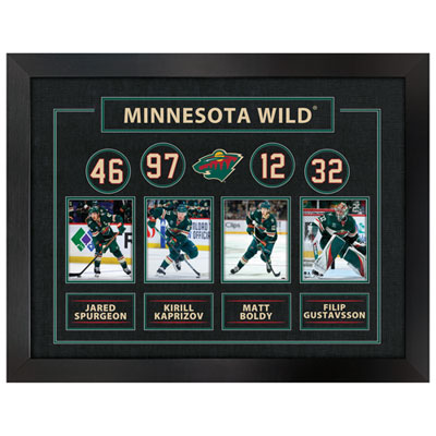 Image of Frameworth Minnesota Wild: The Best Collage Framed Canvas (31x22  )