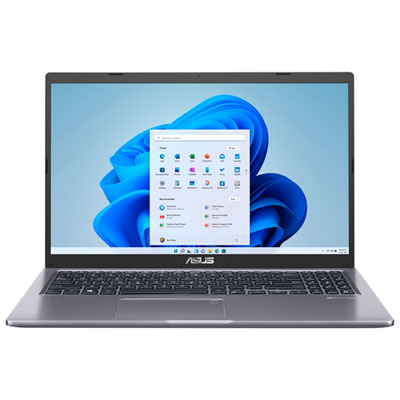 Image of ASUS Vivobook 15.6   Laptop - Slate Grey (Intel Pentium Silver N6000/256GB SSD/8GB RAM/Windows 11 Home)