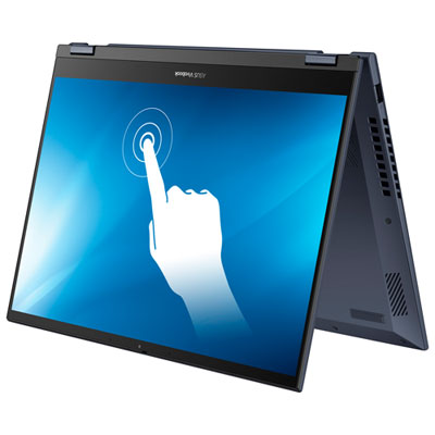 "ASUS Vivobook 14 Flip 14"" Touchscreen 2-in-1 Laptop - Intel Core i5-1335U - 8GB DDR4 - 512GB SSD - Windows 11 Home - Quiet Blue"