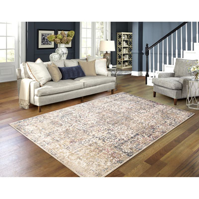 Carpette De 7 X 9 Pi Amiya - Ivoire/beige