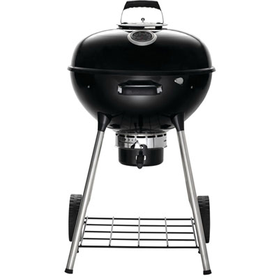 Image of Napoleon NK22K Charcoal Kettle Grill with Stand - Black