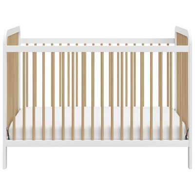 Lit De Bébé Transformable 3-En-1 Pasadena De Storkcraft - Blanc/bois Flotté