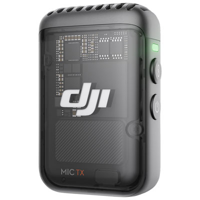 DJI Mic 2 Wireless Microphone Transmitter (1 TX) - Shadow Black