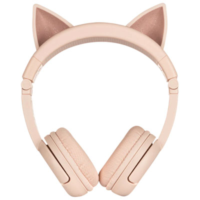 Onandoff BuddyPhones PlayEars+ Bluetoooth Headphones - Pink Cat Great buy for my son