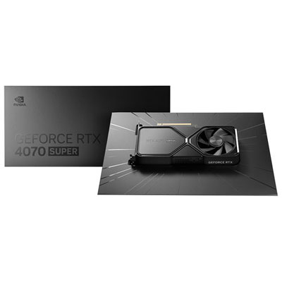 Image of Nvidia GeForce RTX 4070 Super 12GB GDDR6X Video Card - Only at Best Buy