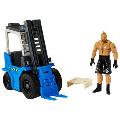 WWE Wrekkin' Slam n' Stack Forklift Building Set