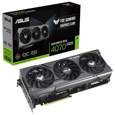 ASUS TUF Gaming GeForce RTX 4070 Super OC Edition 12GB GDDR6X Video Card I upgraded to the ASUS TUF 4070 SUPER OC 12GB from a AMD Radeon 6700 XT and my entire gaming experience is wildly better! 
              
              