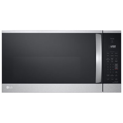 Open Box - LG Over-The-Range Microwave with EasyClean - 1.8 Cu. Ft. - Stainless Steel - Perfect Condition