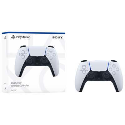PlayStation 5 DualSense Wireless Controller - White | Best Buy Canada