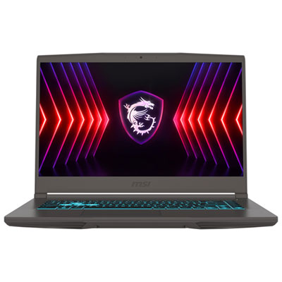 MSI Thin 15 15.6" Gaming Laptop - Cosmos Grey (Intel Core i7-13620H/512GB/16GB RAM/GeForce RTX 4060) Best gaming laptop for under 2000$