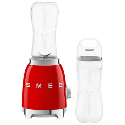 Image of Smeg 0.6L Personal Blender - Red