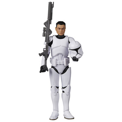 Image of Hasbro Star Wars The Black Series - Phase I Clone Trooper Action Figure