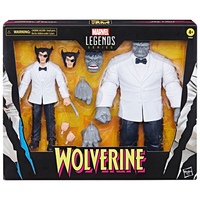 Image of Hasbro Marvel Legends Series - Wolverine 50th Anniversary Marvel’s Patch and Joe Fixit Action Figures