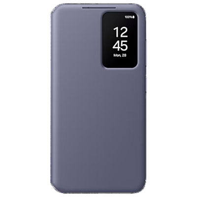 Image of Samsung Flip Cover Case for Galaxy S24 - Violet