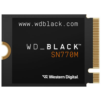 WD_BLACK SN770M 1TB NVMe PCI-e Internal Solid State Drive (WDBDNH0010BBK-WRSN) Best hard drive out