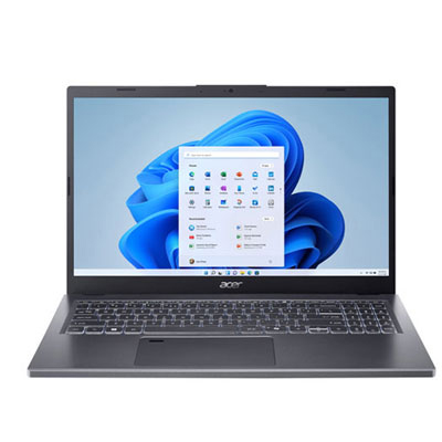 Image of Acer Aspire A15 15.6   Laptop - Iron (Intel Core 5-120U/1TB SSD/16GB RAM/Windows 11)