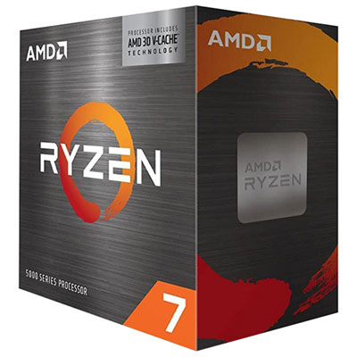 Image of AMD Ryzen 7 5700X3D 6-Core 3GHz AM4 Processor