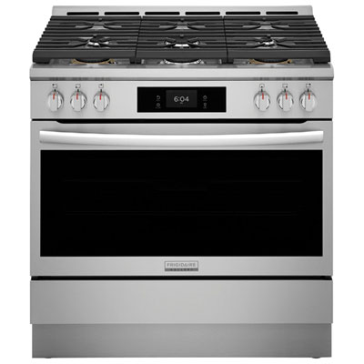 Frigidaire Gallery 36" 4.6 Cu. Ft. True Convection 6-Burner Gas Air Fry Range (GCFG3661AF) - Stainless I love, love my new range! It has so much room