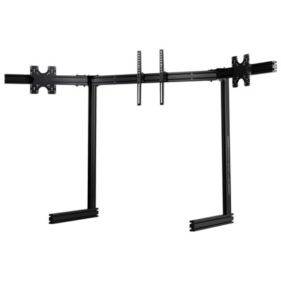 Next Level Racing Elite Freestanding Triple Monitor Stand - Black Edition