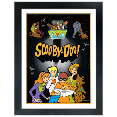 Image of Frameworth Scooby-Doo Brainiac Squad Framed Collage (34x26  )