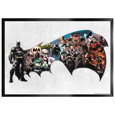 Image of Frameworth Batman Cape Framed Collage (34x26  )