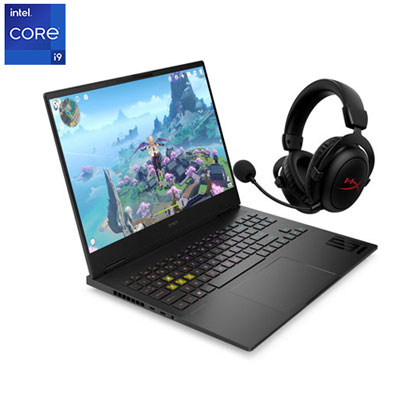 Open Box - HP OMEN 16" Gaming Laptop (Intel Core i9-13900HX/2TB SSD/32GB RAM/RTX 4070) & Wireless Headset