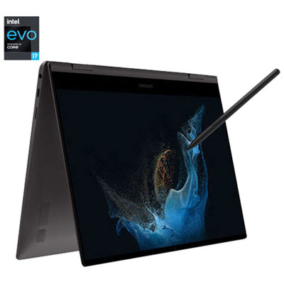 Boîte Ouverte - Portable À Écran Tactile De 13,3 Po Galaxy Book2 Pro 360 De Samsung (Core I5-1240P D'intel/256 Go/ram 8 Go)
