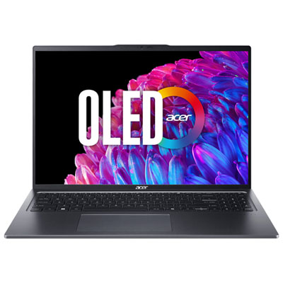 "Acer Swift Go 16"" 120Hz Laptop - Intel Core Ultra 7 7155H - 16GB DDR5 - 1TB SSD - Windows 11 - Iron"