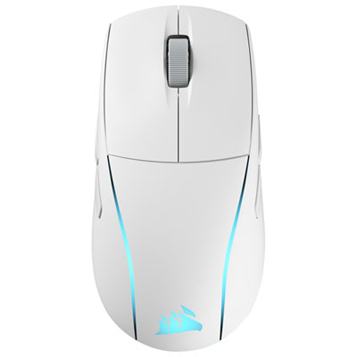 Corsair M75 WIRELESS 26000 DPI Bluetooth Optical Gaming Mouse - White Best Mouse Experience