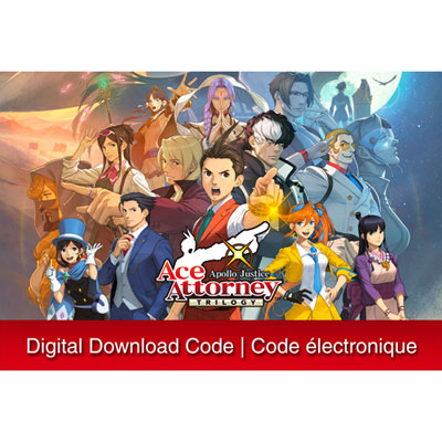 Image of Apollo Justice: Ace Attorney Trilogy (Switch) - Digital Download