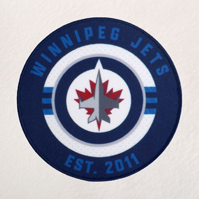 Image of NHL Bath Robe - White - Winnipeg Jets
